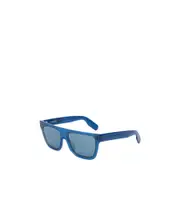 Geometric frame sunglasses 67 Blue