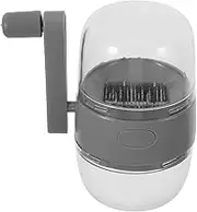iplusmile Manual Nut Grinder and Vegetable Shredder Hand Crank Food Chopper for Nuts Dried Fruits Garlic Mincer Compact Kitchen Tool for Meal Prep