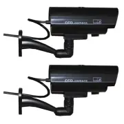 New Security Camera Fake Flashing Light Home Save Battery For Longer Time