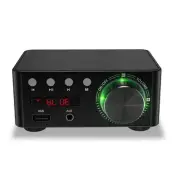 50W + 50W 100W Bluetooth 5.0 Amplifier Digital Audio Power Amp Class D USB7561