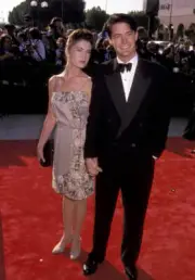 Lara Flynn Boyle & Kyle MacLachlan at 42nd Emmy Awards at Pa - 1990 Old Photo 1