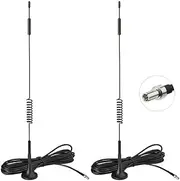 [Bingfu] 4G LTE 7dBi Magnetic Base TS9 Antenna 2-Pack for MiFi Hotspot Router USB Modem Netgear LB2120 Nighthawk M1 MR1100 M2 MR2100 AC785 AC797 AC790 AC810 Huawei E5577 E5573 E5785 E8372 E3372