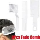 3PCS Fade Comb Professional Barber Cutting Comb Men's Hair Cutting Guide Comb AU