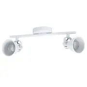 Eglo Lighting Seras 2 Light 10W LED Spotlight - 4000K - White
