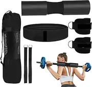 Hip Thrust Pad - Weightlifting Bars Cushion,Ergonomic Barbell Cushion Set for Training, Gymnastics, Weightlifting, Hip Thrusts