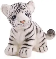 [HANSA] Toy 3420 Stuffed Toy Tiger Baby Sitting 20 cm White