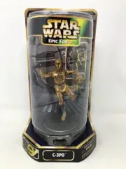 Star Wars Power of the Force POTF Epic Force C-3PO Rotates 360 Degrees Actio