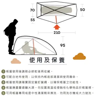 Ferrino Nemesi 1 Pro 輕量單人登山帳【軍綠】91211