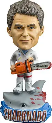 SHARKNADO 3 - The Hoff vs Sharknado 8" Bobble / Head Figure (Beeline) #NEW