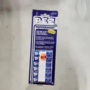 PEZ Mint on Card MOC Retired REGULAR REMAKE PEPPERMINT White 1995 P2#3