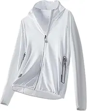 [rockible] Men's Sun Protection Jacket Sunproof Mens Shirt for Cycling Outdoor Performance