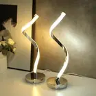 Table Light Desk Bedside Lamp Acrylic Metal Eye Protection Reading Learning