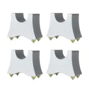 4xMetal Speaker Cable Tray Stand Bracket for HiFi Speaker Amplifier DVD Players
