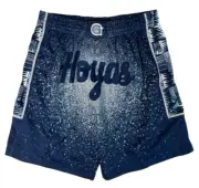 Men's Mitchell & Ness Georgetown Hoyas Re-Take Gradient Swingman Short Sz. Large