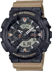 Men's Casio G-Shock Steampunk Style Analog Digital Watch GA110TU-1A5