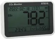 ViaGasaFamido ST8310 LCD Air Quality Monitor Carbon Dioxide Recorder Environmental Detector CO2-temperature Moisture Tester for The Recognition of The Environment in The Interior of The Home Office