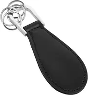 [VERDANVERSE] Shoehorn Keychain Shoe Horn for Women Shoe Wearing Artifact Shoes Horn Shoe Horn for Boots Small Shoe Horn Shoe Horn Connector Shoe Helper Stick Portable Shoe Horn Metal Black