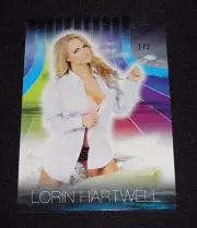 2017 Benchwarmer LORIN HARTWELL Dreamgirls #52 Blue Foil/2 Ms Toyota Grand Prix