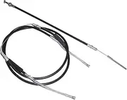 AEspares Front & Rear Parking Hand Brake Cable Assembly Compatible With Mahindra Scorpio, Pickup