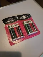 2x ChapStick Lip Balm 0.15 Ounce (Pack of 3), Cherry, Strawberry, Spearmint