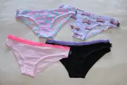 Bonds Ladies Faves Skimpini Skimpy Brief 4 Pack Print Plain 02K Size 16 New