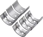 INLIMA 6pcs Motorcycle STD ~ +50 28mm ~ 27.50mm Main Crankshaft Bearing Fit for Kawasaki ZZR250 KLE250 GPZ250 GPX250 EX250 Ninja (Color : STD (28mm)