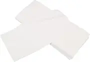 100 Disposable Hair Towels, Salon Quality Soft Towels, Cotton Towels, Strong Water Absorbent, Wood Pulp, Hair Dry Towels, Towel Bulk, for Footbaths Hotel White