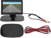Backup Monitor, Foldable Car Display Screen Two Way Video Input Rear View Monitor Universal for Truck Vehicles
