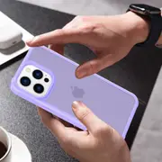 Iphone 15 Pro Max Case,Military Grade Drop Protection,Heavy Duty Full-Body Shockproof Phone Case-Purple