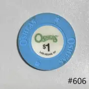 $1 chip Osheas LV NV #606