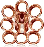 24-PCS Oil Drain Plug Gasket Washer- Copper M12 Crush Washer Oil Drain Plug- Premium Seal Replaces for OEM 11026-JA00A Nissan & Infiniti G35 G37 Rogue Sentra Xterra Altima Frontier Armada 350Z