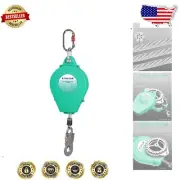 50FT Heavy Duty Self-Retracting Lifeline with Quick Brake Fall Arrest System