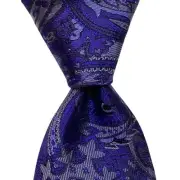 TED BAKER London Men's 100% Silk Skinny 3" Necktie Designer Geometric Blue NWT