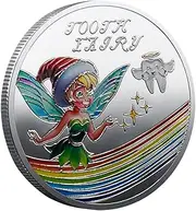 Metal Commemorative Coin - Fairy Collectible Coin | Collectible Coin Fairy Coin | Double-Sided Kids Collectible Coin | Novelty Cartoon Coin | Portable Commemorative Coin for Collection