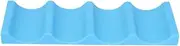 LIGIGWASH Novelty Silicone Beer Bottle Mat Organizer Space Saving Beverage Storage Rack for Fridge Pantry and Party Bars Lightweight Easy to Clean for Cans and Bottles Blue