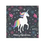 Magical Unicorn Face Towel, Merry Christmas Towel, Cute Home Decor, Kids Gift,