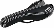 Funn Launch II Mountain Bike Saddle with Light CrMo Rails, Comfortable and Durable Bicycle Seat, Tough PVC Covered Bicycle Saddle for MTB, BMX and Road Bike