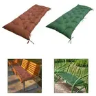 Outdoor Bench Cushion Loveseat Bench Seat Pad Polyester Soft Comfortable Lounger