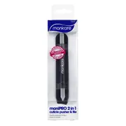 Manicare ManiPRO Crystal Cuticle Pusher & File