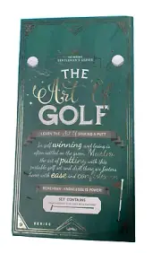 Art of Golf portable putter Set collapsable W/2 balls Box Home Office New
