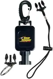 Gear Keeper Hammerhead Industries Medium SCUBAFlashlight Retractor RT4-5914 Large Heavy-Duty Swiveling Snap Clip Mount with Q/C-II Split Ring Accessory