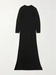 [Valentino Garavani] Valentino Garavani - Open-back Silk-cady Gown - Black - IT40 IT 40 Black