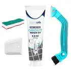 Tile Grout Repair Kit with Remover Saw, Sponge and Cleaner 8.8 Oz - 250gr White