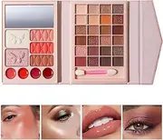 Makeup Palettes | Makeup Palette Set | Cosmetic Palette Waterproof Matte Glitter Make Up Palette | Smooth Face Makeup Tools Colorful Eye Makeup Palette for Salon Festival Wedding Birthday