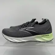 Brand New Men’s Brooks Levitate Stealthfit 6 Blackened Pearl Green White Size 10