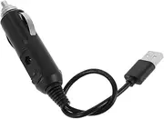 ASAKKURA Auto Lighter Adapter Power Cable USB Interface for Car Ac Safeguard Your Electronics Plastic