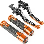 WILRAY 2010 2011 2012 2013 2014 2015 2016 2017 2018 FZ8 Motorcycle Brake Clutch Levers Handlebar Grip Handle Hand Grips for Y&amaha FZ8