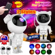 Astronaut Projector Galaxy Starry Sky Night Light Nebula Space LED Lamp w/RemoSW