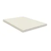 Spring Solution 2-Inch High Density Foam Topper,Adds Comfort to Mattress, Kin...