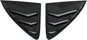 ABS Car Rear Window Shutter Louver Side Vent Triangle Panel Cover Trim Accessories Compatible For Mercedes Benz E-Class W214 E300 2024 2025